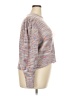 Ophelia Roe Metallic Gray Pullover Sweater Size 3X - photo 4