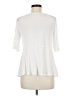Tiny White 3/4 Sleeve Blouse Size M - photo 2