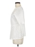 Tiny White 3/4 Sleeve Blouse Size M - photo 5