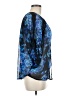 Express 100% Polyester Blue Kimono Size M - photo 4