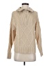 SNDYS. 100% Acrylic Tan Turtleneck Sweater Size XS - photo 1