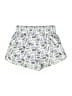 Unbranded 100% Polyester Print Silver Shorts Size M - photo 1