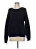 BCBGeneration Houndstooth Blue Pullover Sweater Size M - photo 1