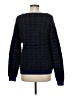BCBGeneration Houndstooth Blue Pullover Sweater Size M - photo 2