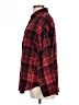 Talula Plaid Red Long Sleeve Button-Down Shirt Size L - photo 5