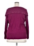 Roz & Ali Purple Pullover Sweater Size 3X - photo 2
