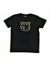 Assorted Brands Print Black Short Sleeve T-Shirt Size 12 - photo 1