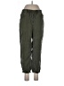 Zara Solid Green Casual Pants Size L - photo 1