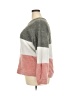 Unbranded 100% Polyester Color Block Gray Pullover Sweater Size XXL - photo 5