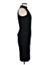 Aqua Solid Black Cocktail Dress Size M - photo 4