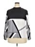 Unbranded Gray Long Sleeve Blouse Size 2X - photo 1