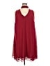 Bailey Blue 100% Polyester Solid Burgundy Casual Dress Size 2X - photo 1
