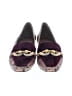 Tory Burch 100% Leather Graphic Purple Pink Flats Size 7 - photo 2