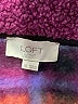 Ann Taylor LOFT Outlet Plaid Purple Coat Size XS - photo 6