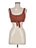 Unbranded Brown Sleeveless Top Size M - photo 1