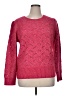 Talbots Outlet Hearts Pink Pullover Sweater Size 1X - photo 1