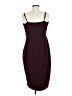 Express Solid Burgundy Cocktail Dress Size L - photo 2