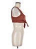 Unbranded Brown Sleeveless Top Size M - photo 4