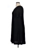 Impressions Solid Black Casual Dress Size 1X - photo 5