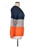 Unbranded Color Block Orange Pullover Sweater Size L - photo 4