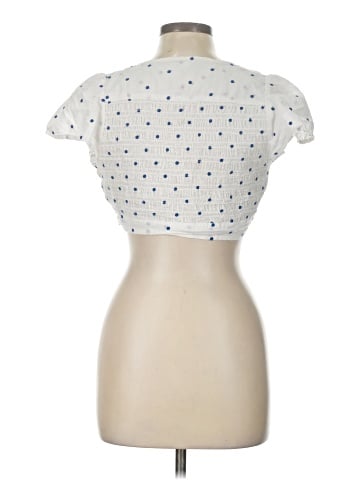 American Eagle Outfitters Short Sleeve Blouse (view 2)