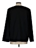 Ann Taylor 100% Polyester Black Long Sleeve Blouse Size L - photo 2