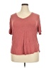 LUXE Burgundy Short Sleeve T-Shirt Size XXL - photo 1