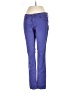 Express Jeans Color Block Purple Jeans Size 2 - photo 1