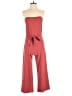 Assorted Brands Solid Red Jumpsuit Size S - photo 1