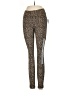 Old Navy Animal Print Brown Active Pants Size S - photo 1