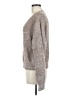 Shein 100% Polyester Metallic Brown Pullover Sweater Size 6 - photo 5