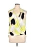 Alfani Yellow Sleeveless Blouse Size 14 (petite) - photo 1