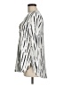 NORACORA 100% Polyester Silver Long Sleeve Blouse Size M - photo 5