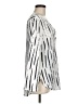 NORACORA 100% Polyester Silver Long Sleeve Blouse Size M - photo 4