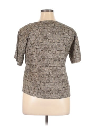 Norton McNaughton Short Sleeve Blouse (view 2)