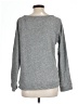 Express 100% Cotton Metallic Silver Sweatshirt Size L - photo 2