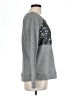 Express 100% Cotton Metallic Silver Sweatshirt Size L - photo 4