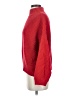 Express Solid Red Turtleneck Sweater Size S - photo 5