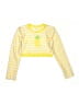 Wallflower Yellow Long Sleeve T-Shirt Size 8 - photo 1