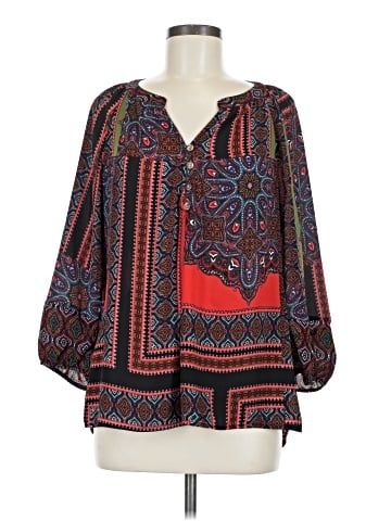Figueroa & Flower 3/4 Sleeve Blouse (view 1)