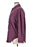 Unbranded 100% Polyester Solid Burgundy Long Sleeve Blouse Size L - photo 5