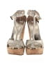 Jimmy Choo Silver Gold Wedges Size EU 39 1/2 - photo 2