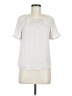 J by Joie 100% Polyester Ivory Short Sleeve Blouse Size XS - photo 1