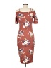 Haute Monde Floral Brown Casual Dress Size M - photo 2