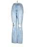 Hollister Hearts Blue Jeans Size 00R - photo 1