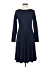 Venus Solid Blue Casual Dress Size S - photo 1