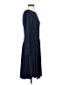 Venus Solid Blue Casual Dress Size S - photo 4
