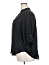 Lush 100% Polyester Polka Dots Black Long Sleeve Blouse Size XXL - photo 5
