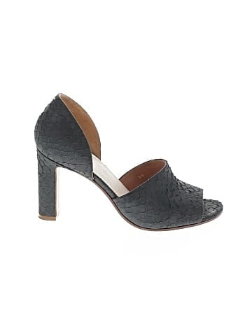 Maison Martin Margiela Leather Snake Embossed Sandals (view 1)
