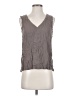 BCBG Paris 100% Rayon Gray Sleeveless Blouse Size S - photo 1